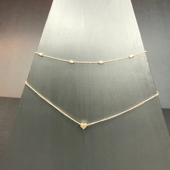 CLOSET REHAB Jewelry - 🆑 Sweet Heart Chain Necklace